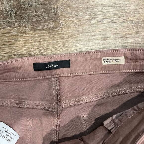 MAVI CAPRI Jeans Womens 33 Purple High Rise Marcia   - Picture 3 of 7